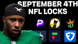 (25-0🔥) NFL PRIZEPICKS Today | Week 1 (09/04/25) | FREE NFL Best Bets, Predictions and Player Props