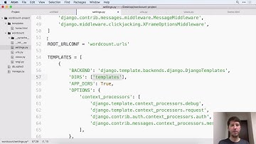 Django 2.2 & Python | Site 1 | Word Counter | 6 Templates