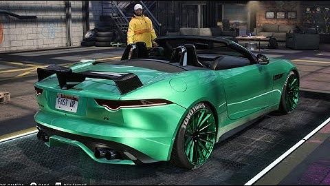 NFS HEAT COSTUME THE JAGUAR F-Type R Convertible 1,239 HP V12 PART 1