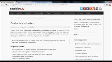 Schedule auto mail in EasyCron - Email posts to subscribers WordPress plugin