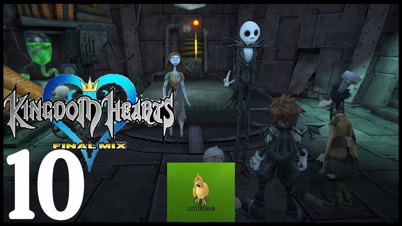 Kingdom Hearts HD Part 10/ Halloween Town YouTube
