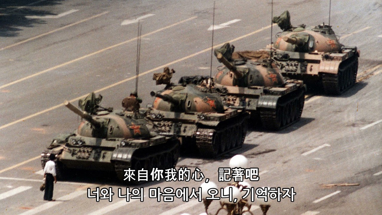 톈안먼 사건 추모가 - 자유의 꽃(自由花, 1993)