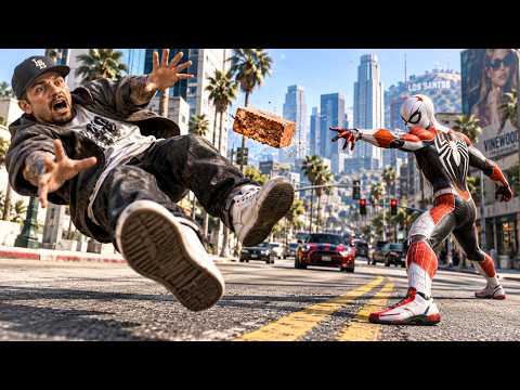 GTA 5 BRUTAL BRICK Knockbacks Ragdoll Compilation & Epic Fails | Euphoria Physics  Ep.343