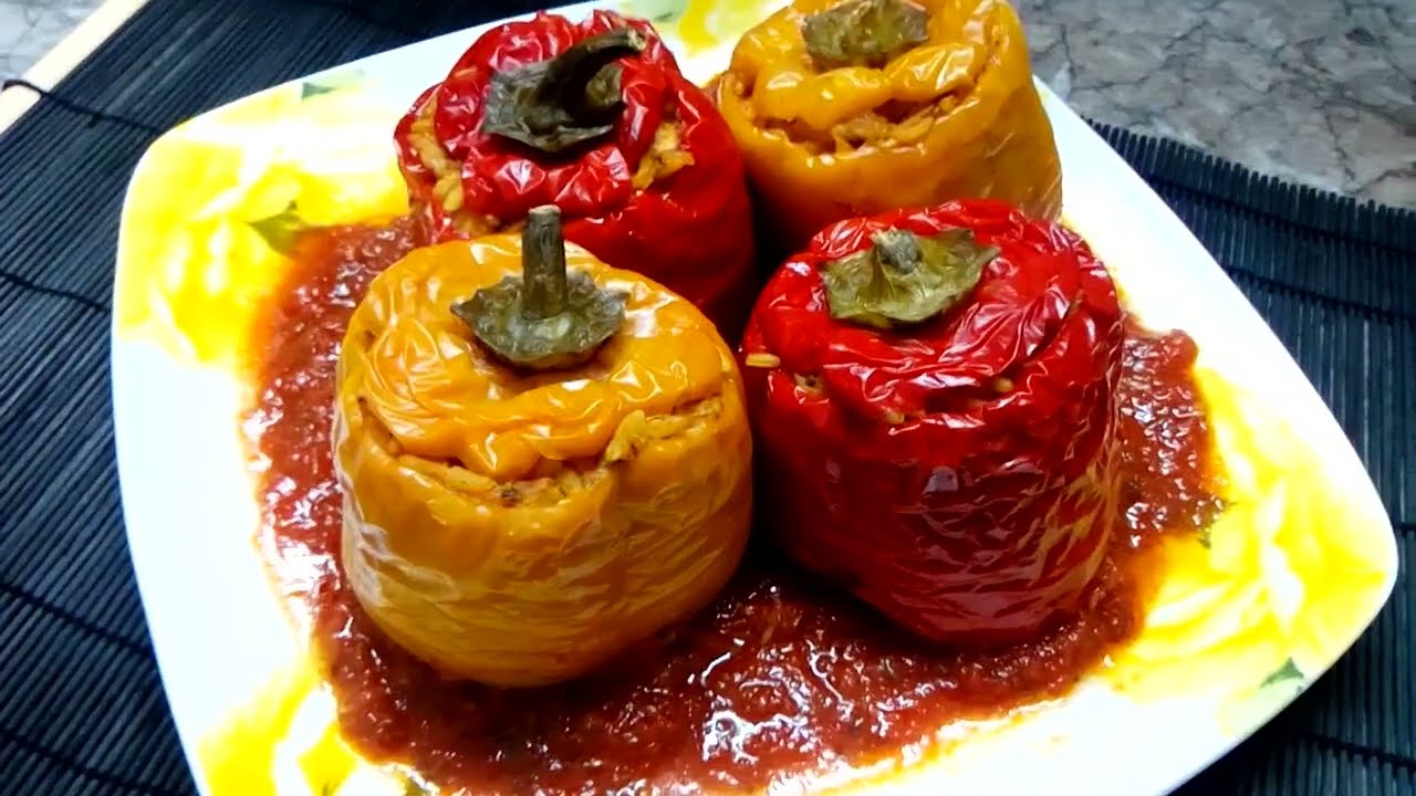 فلفلة معمرة بالأرز والدجاج سهلة وسريعة التحضير