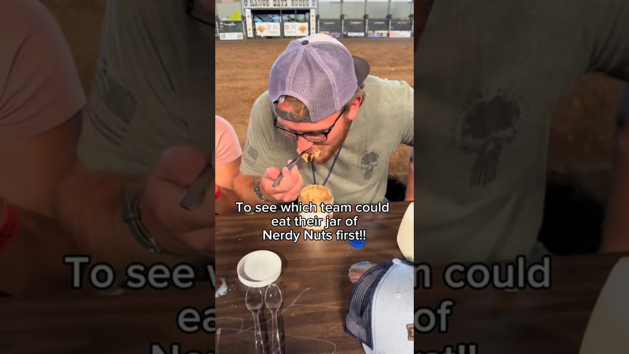 Who can eat a pound of peanut butter the fastest?? ⏰