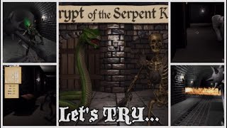 Lets Try... Crypt Of The Serpent King Ps5