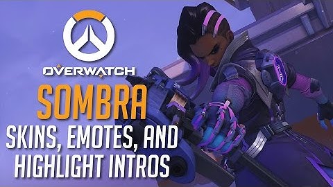 Every Sombra Skin, Emote, and Highlight Intro