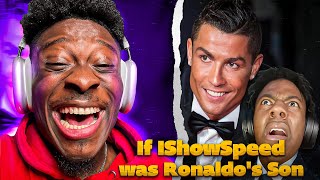 If IshowSpeed Was Ronaldo Son (By  @Mitido ) 😂 REACTION