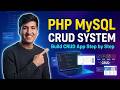 PHP MySQL CRUD System Tutorial | PHP CRUD | Complete Web Development Urdu Hindi
