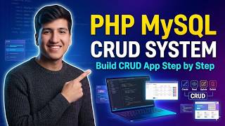 PHP MySQL CRUD System Tutorial | PHP CRUD | Complete Web Development Urdu Hindi