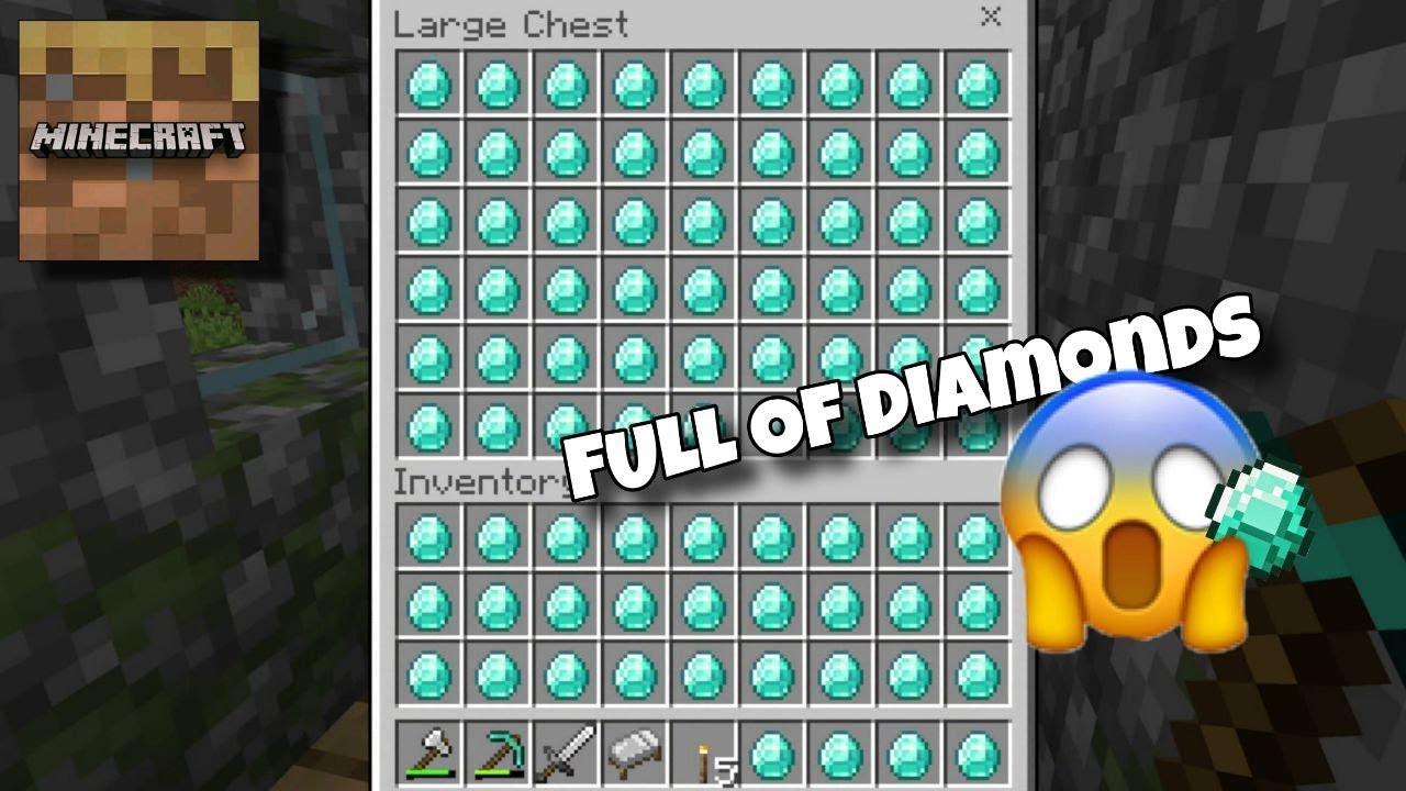 Get 100+ Diamonds Fast in the First Days in Minecraft Trial