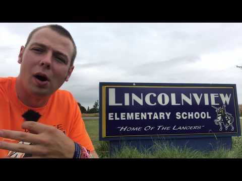 Mr. Peace Visits Lincolnview Elementary School in Van Wert, Ohio