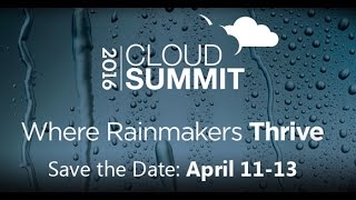 Save the Date for Cloud Summit 2016!