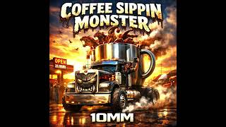 Coffee Sippin Monster by 10MM #truckdriver #coffee #cdl #music #diesel #trucker