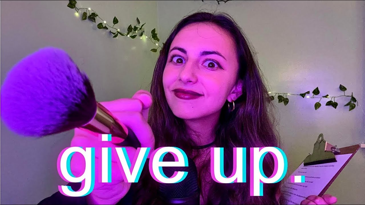 ASMR Отрицательные утверждения (чистка микрофона, крупный план)