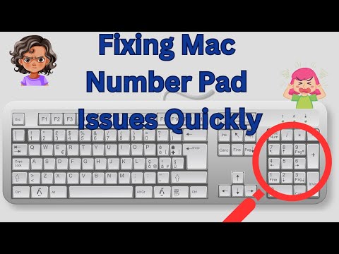 Fixing Mac number pad issues quickly