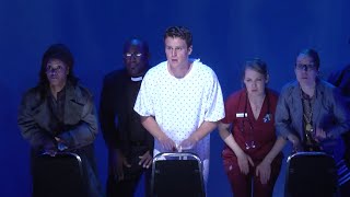 Jonathan Groff - “And they’re off” (A new brain) 