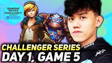 TFT SET 6.5 CHALLENGER SERIES DAY 1: 5 INNOVATORS ARE OP!! | Teamfight Tactics Patch 12.5B