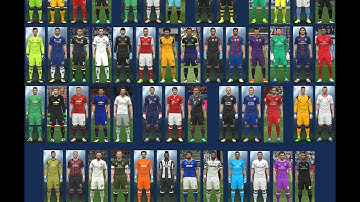 PES 2016 new kits 2016-2017 by Tech Review |UPDATED 6/7/2016
