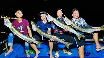 Câu trolling ở Vũng Tàu, chạy ghe câu cá nhồng trên biển (Barracuda Fishing)