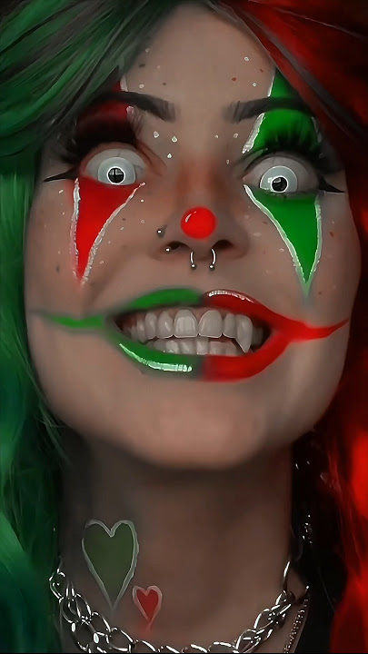 ITS CHRISTMAS EVE ❤️💚 #makeupshorts #creepy #fypシ