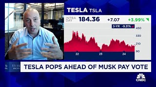 Canaccord's George Gianarikas urges Tesla to accept pay package for overall benefit