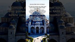 Kata kata bijak Ustadz Adi Hidayat.