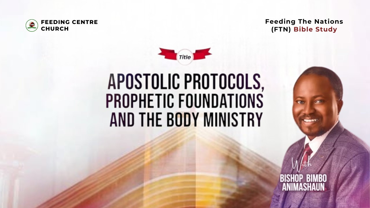 FTN BIBLE STUDY||APOSTOLIC , SITUATIONAL METHODOLOGIES & DISPENSATIONAL DYNAMICS 4||25-2-26