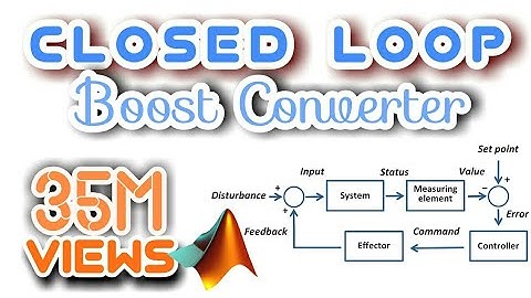 Closed loop PID control | DC Boost Converter | MATLAB Simulation