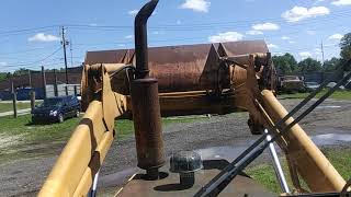 1980 Case 480D Startup And Move After 2 Months