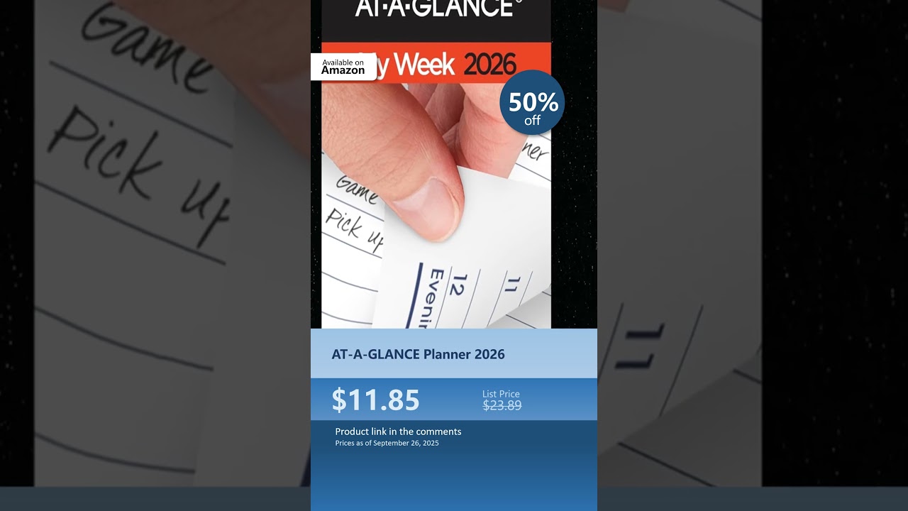 AT-A-GLANCE Planner 2026