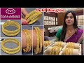 Malabar Latest Gold Bangles Designs With Price💕|Lightweight Gold Bangles Designs With Weight &amp; Price