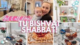 *NEW* Tu Bishvat Shabbat JEWISH HOLIDAYS Get it All Done / PREP WITH ME!