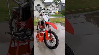 2014 ktm 85 build torn down