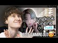 JUST JAMMING OUT! (Jungkook Singing Songs During His VLive | Reaction/Review)