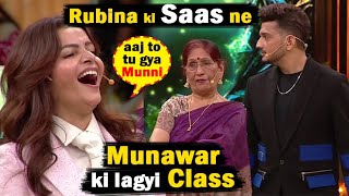 Pati Patni Aur Panga Episode Munawar Faruqui Sudesh ji Comedy Rubina Hina khan ki Saasu Maa