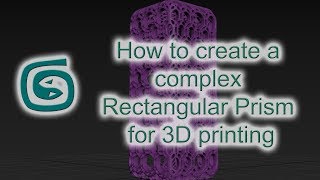 How to create a complex Rectangular Prism for 3D printing in 3ds Max