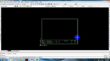 Hướng Thiết lập khung bản vẽ A4 trên Autocad 2007, Bài 1- môn autocad - Đại Học Thủy Lợi