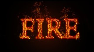 Adobe Photoshop Fire text effect a to z. photoshop editing. #photography #edit #fire screenshot 4