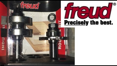 Adjustable Tongue & Groove Bit, Freud 99 036 - Unboxing