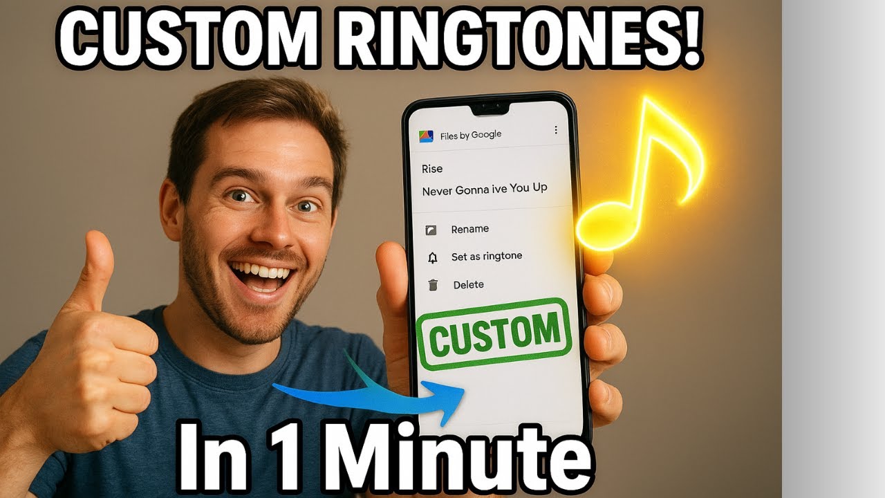 How to Set ANY Song as Ringtone on Android (No Computer Needed!) - YouTube
