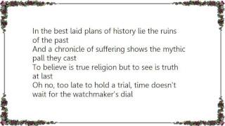Greg Graffin - The Watchmaker&#39;s Dial Lyrics