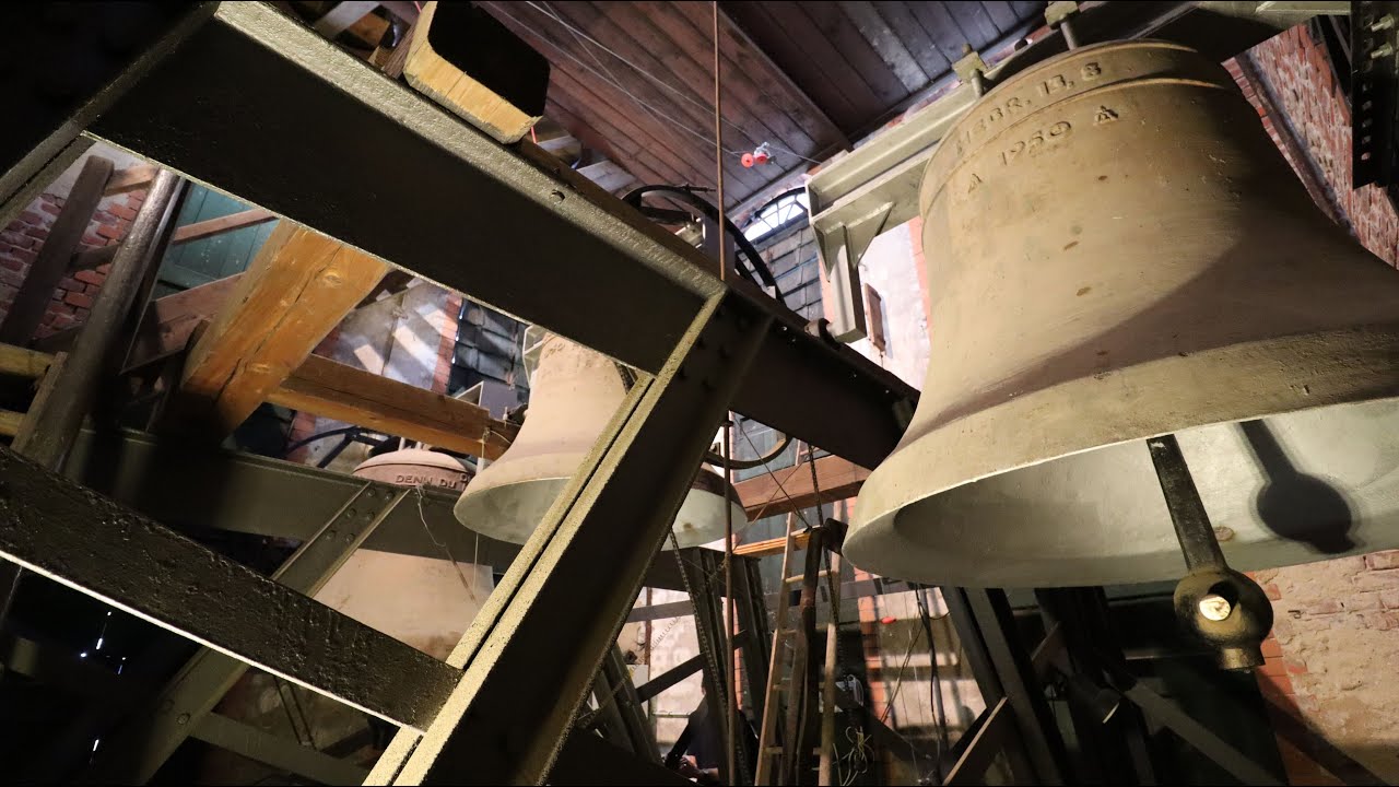 Bautzen (BZ) Glocken der evang.-luth. Maria und Marthakirche (Turmaufnahme)