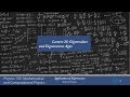 lecture28 Applications of Eigenvalues and Eigenvectors