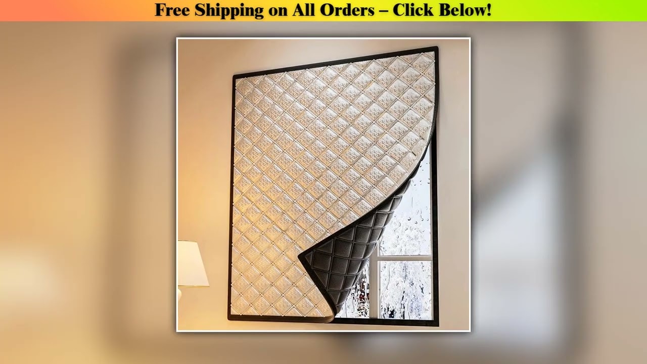 Warm curtains cold and heat insulation window screens sun shading sound insulation double thickened