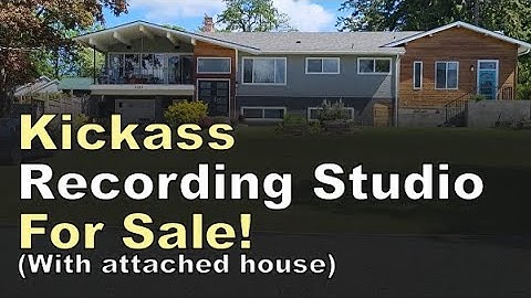 Now on Realty.ca: Kickass Recording Studio for Sale (with attached house)