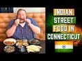 Indian street food and more at one of the most unique restaurants in the US!! Indian food reaction!!