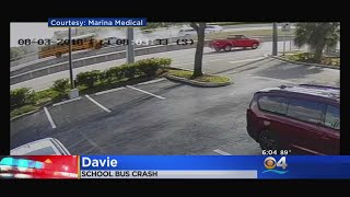 14 Children, 4 Adults Injured In Davie School Bus Crash
