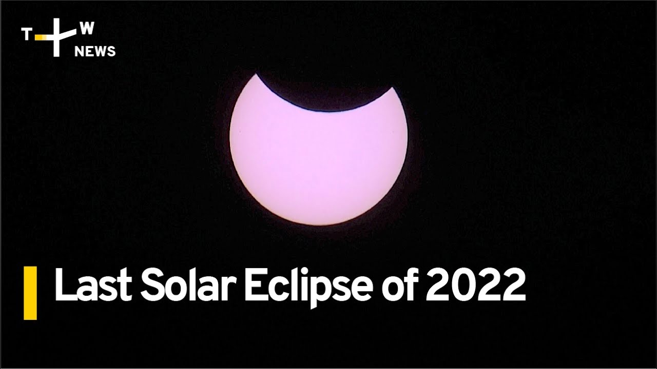 Skywatchers Gather for Final Solar Eclipse of 2022 | TaiwanPlus News ...