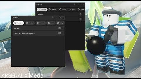Roblox Arsenal Script - silent aim, aimbot, speed hack and more (NO KEY) OP scrıpt in description